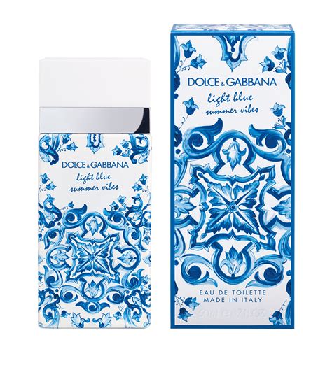 dolce e gabbana light blue summer vibes donna